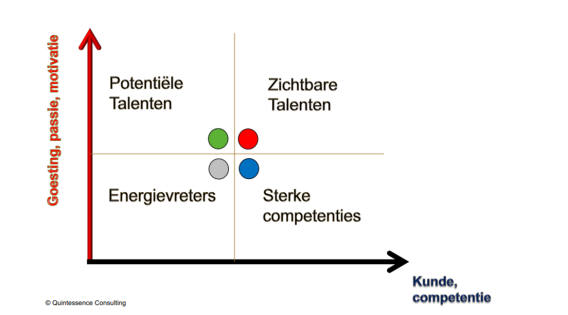 Talent mapping model - Quintessence